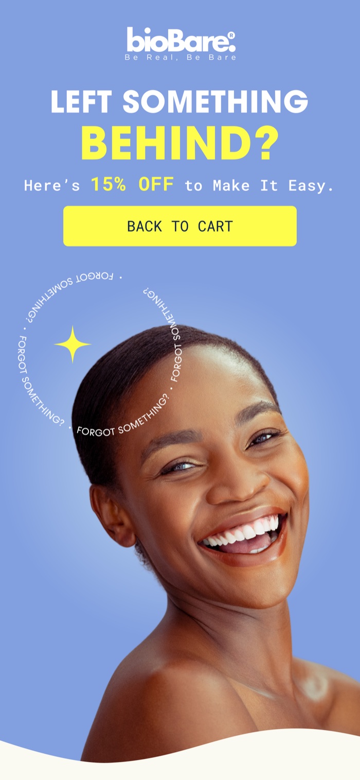 Abandoned cart email